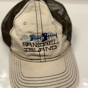 Sanibel Island Tan and Brown Hat